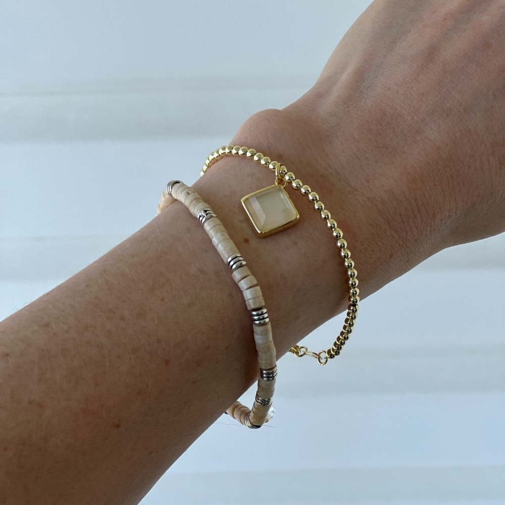 Lily Fossil Bracelet